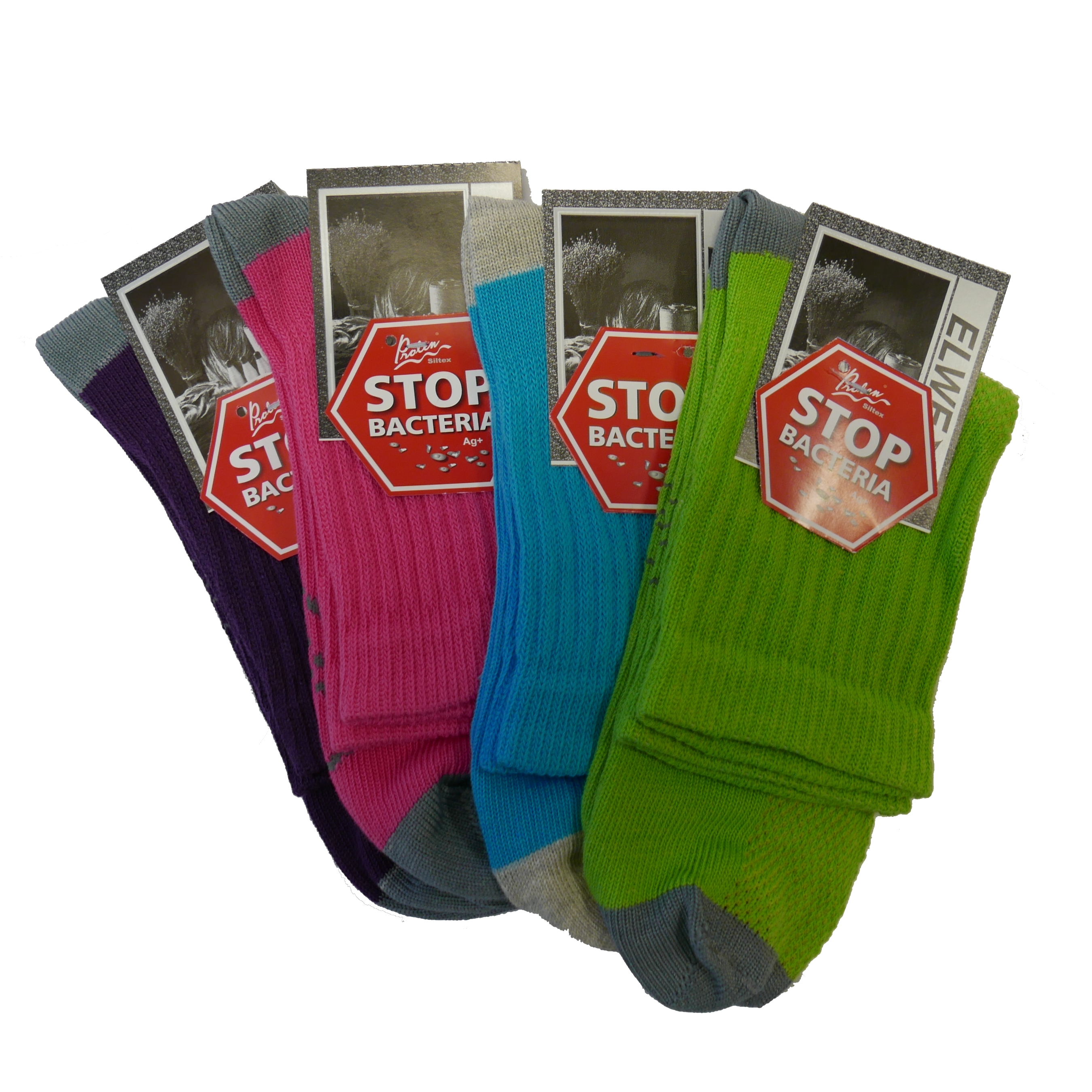 ponozky se stribrem - stop bacteria